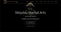 Desktop Screenshot of northwestbujinkan.com